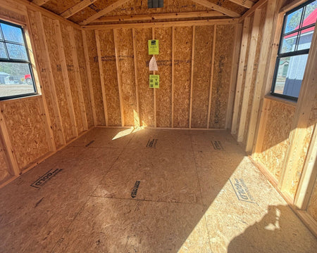 12 X 12 A - Frame Shed (SKU: OBSB - 22224) Bunce Buildings OBSB-22224