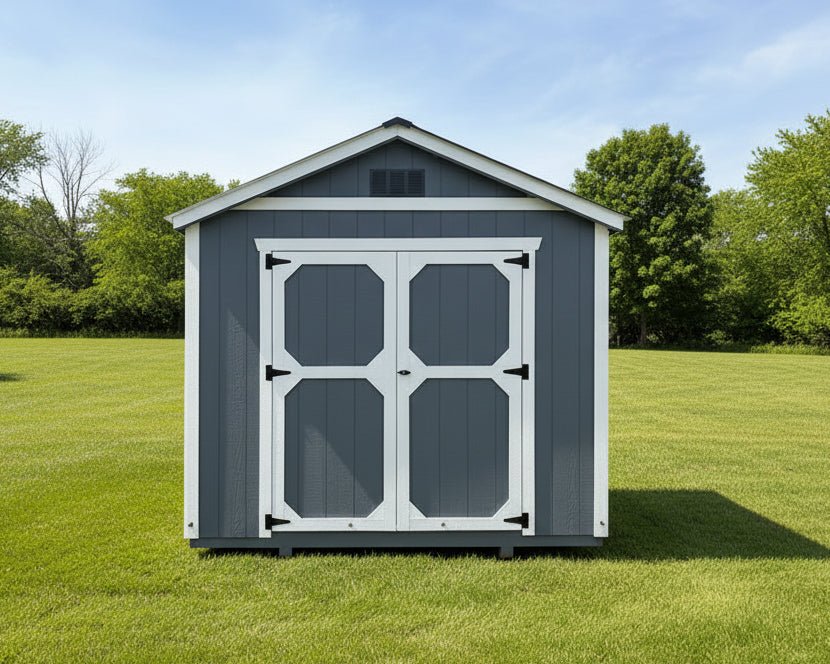 10 X 12 A - Frame Shed (SKU: OBLR - 26076) Bunce Buildings OBLR-26076