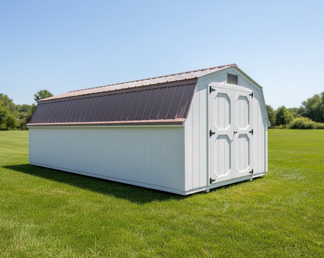 10 X 20 4' Wallbarn Shed (SKU: OBNW - 24516) Bunce Buildings OBNW-24516