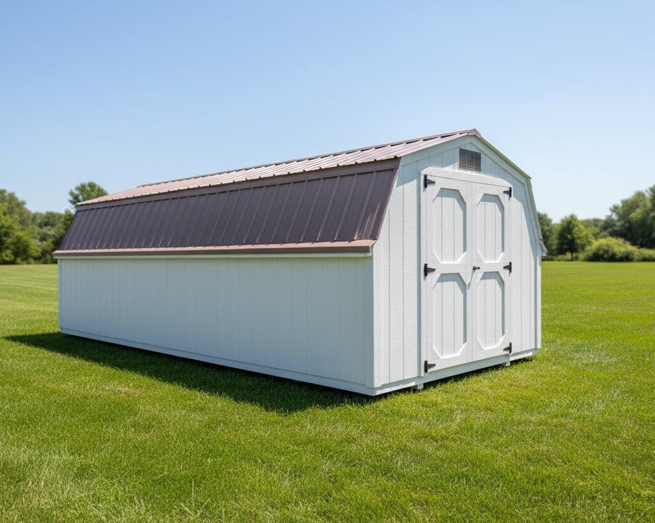 10 X 20 4' Wallbarn Shed (SKU: OBNW - 24516) Bunce Buildings OBNW-24516