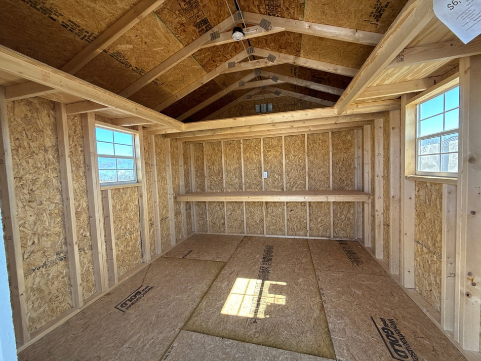 12 X 12 A - Frame Shed (SKU: OBSD - 23966) Bunce Buildings OBSD-23966