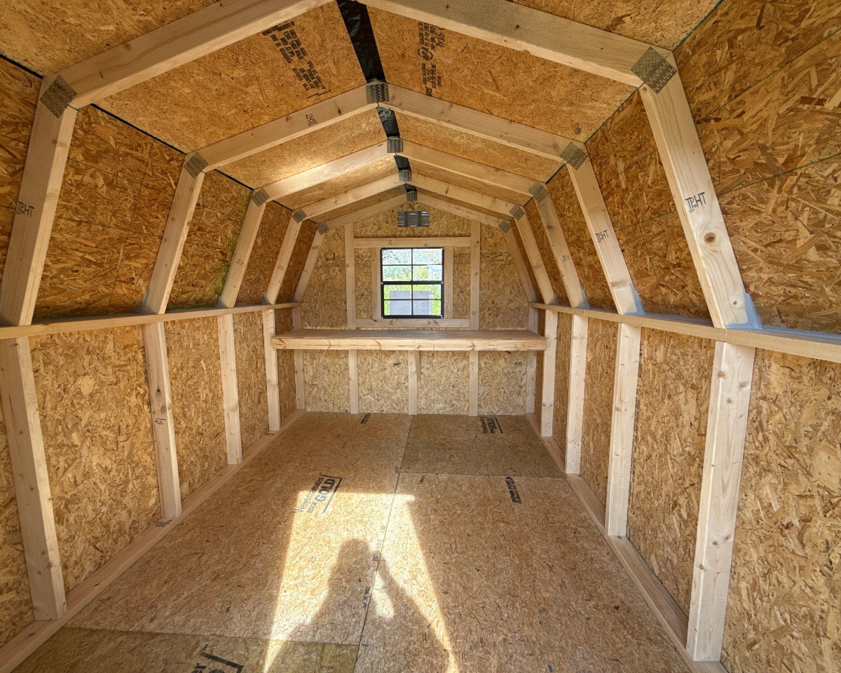 8 X 12 4' Wallbarn Shed (SKU: OBRH - 26417) Bunce Buildings OBRH-26417