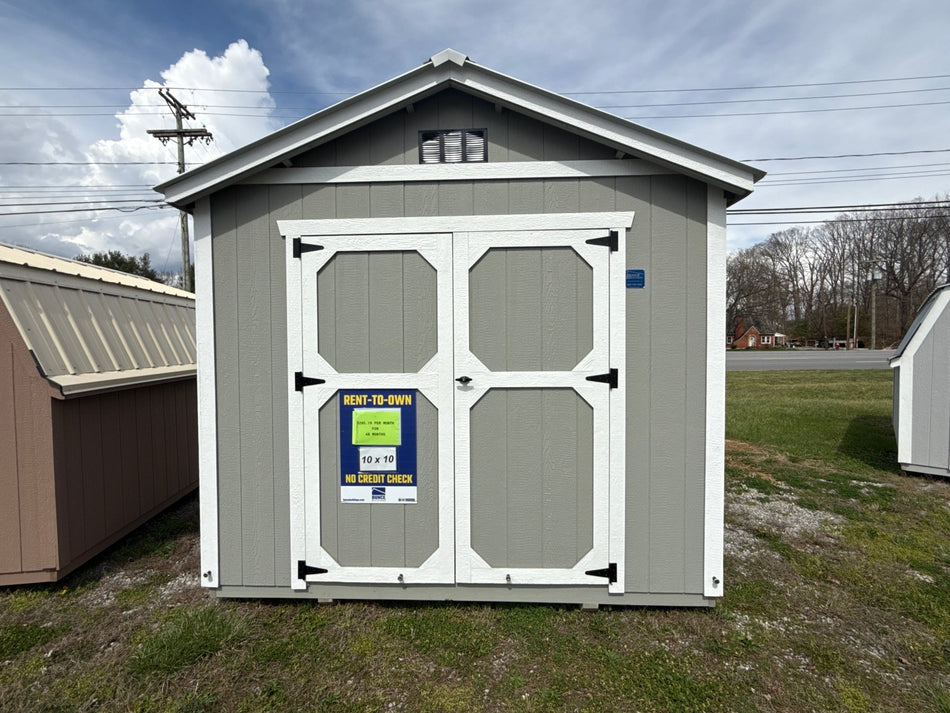 10 X 10 A-Frame Shed (SKU: OBCH-25964)