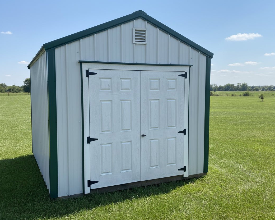 10 X 12 A - Frame Shed (SKU: MORG - 0963) Bunce Buildings MORG-0963