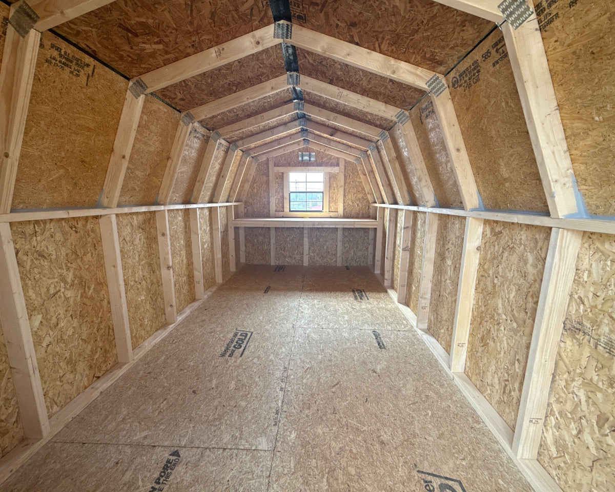 8 X 16 4' Wallbarn Shed (SKU: OBDB - 25795) Bunce Buildings OBDB-25795
