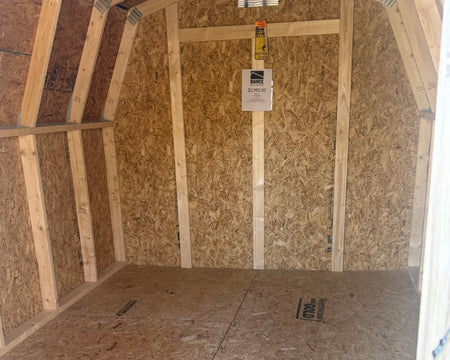 8 X 12 4' Wallbarn Shed (SKU: OBSB - 25101) Bunce Buildings OBSB-25101