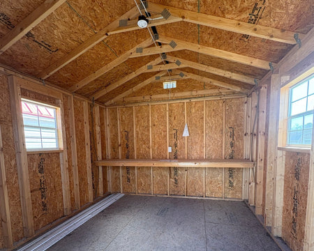 12 X 12 A - Frame Shed (SKU: OBSH000463JA3J4R) Bunce Buildings OBSH000463JA3J4R