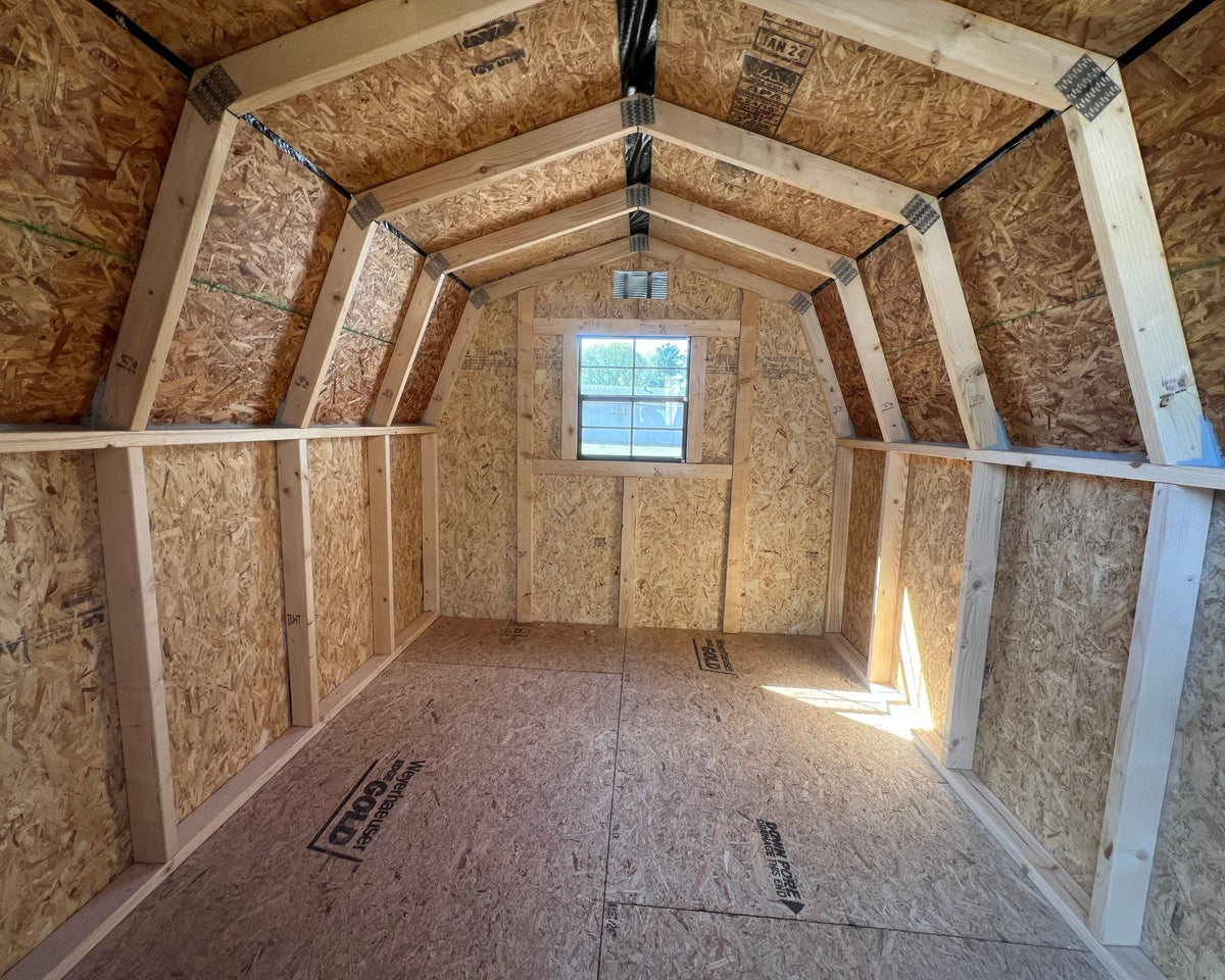 8 X 10 4' Wallbarn Shed (SKU: OBKP - 26134) Bunce Buildings OBKP-26134