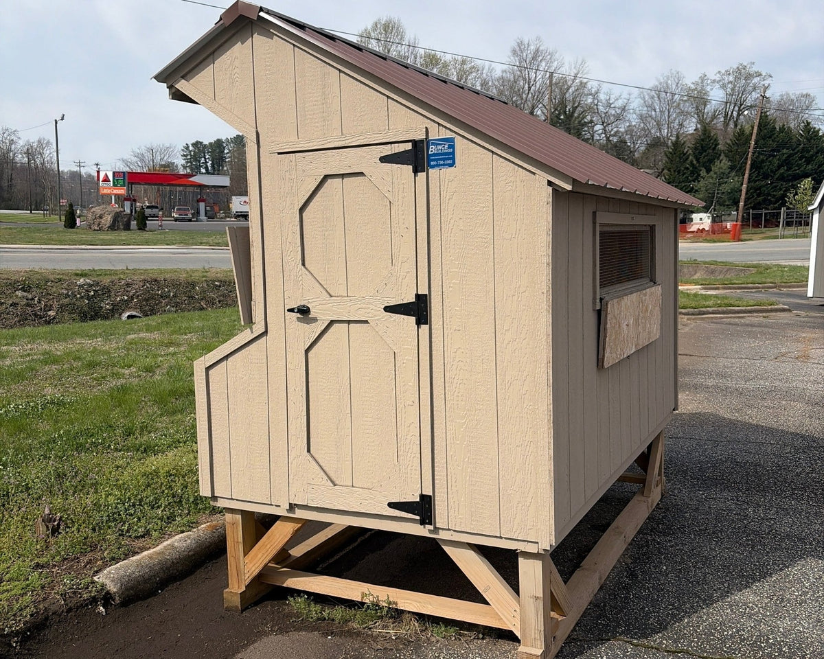 5 X 8 Chicken Coop (SKU: OBLR - 23824) Bunce Buildings OBLR-23824