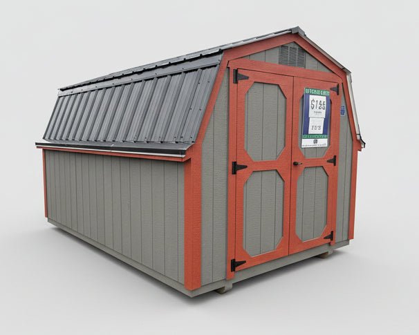 8 X 12 4' Wallbarn Shed (SKU: OBLE - 25672) Bunce Buildings OBLE-25672