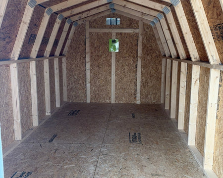 8 X 16 4' Wallbarn Shed (SKU: OBLR - 20053) Bunce Buildings OBLR-20053