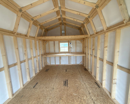 10 X 16 Amish Shed (SKU: OBLE - 26299) Bunce Buildings OBLE-26299