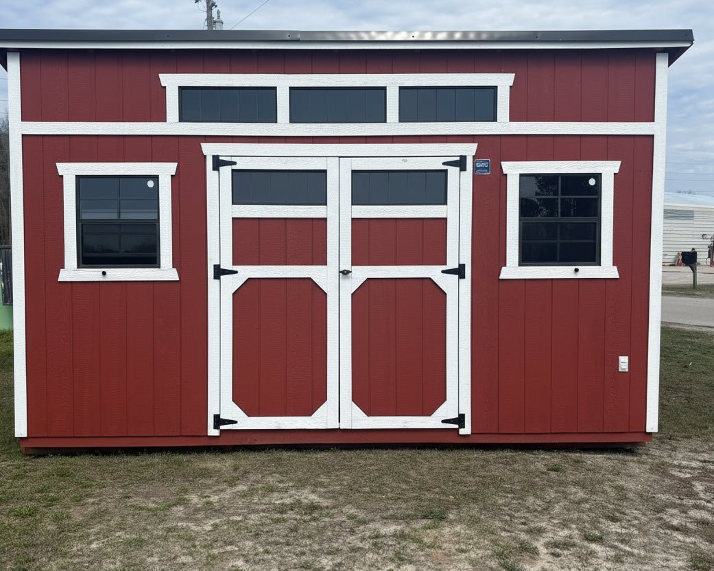 10 X 16 LP Shed Roof (SKU: OBSB003621GE1D4D) Bunce Buildings 