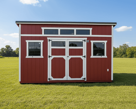 10 X 16 LP Shed Roof (SKU: OBSB003621GE1D4D) Bunce Buildings 