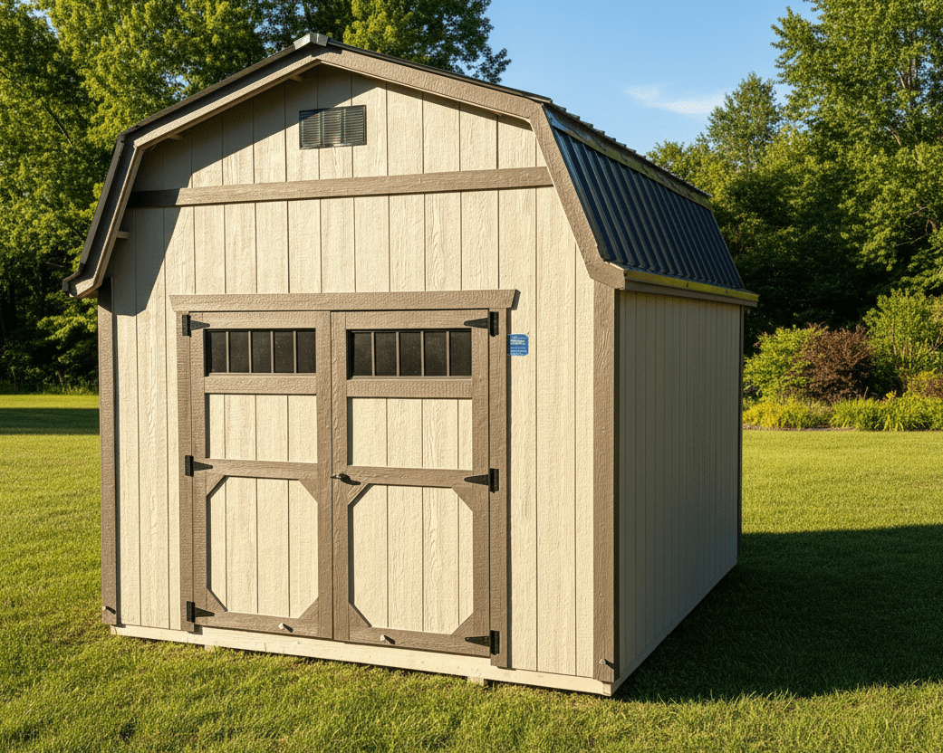 10 X 12 Amish Shed (SKU: OBMV - 25576) Bunce Buildings OBMV-25576