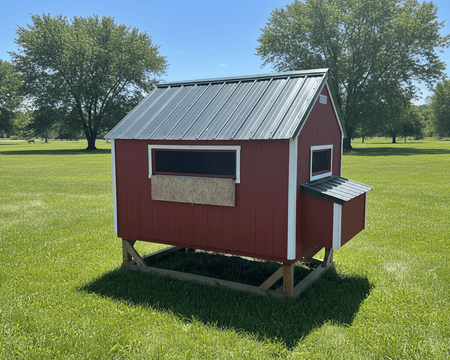 5 X 8 Chicken Coop (SKU: OBVD - 23739) Bunce Buildings OBVD-23739