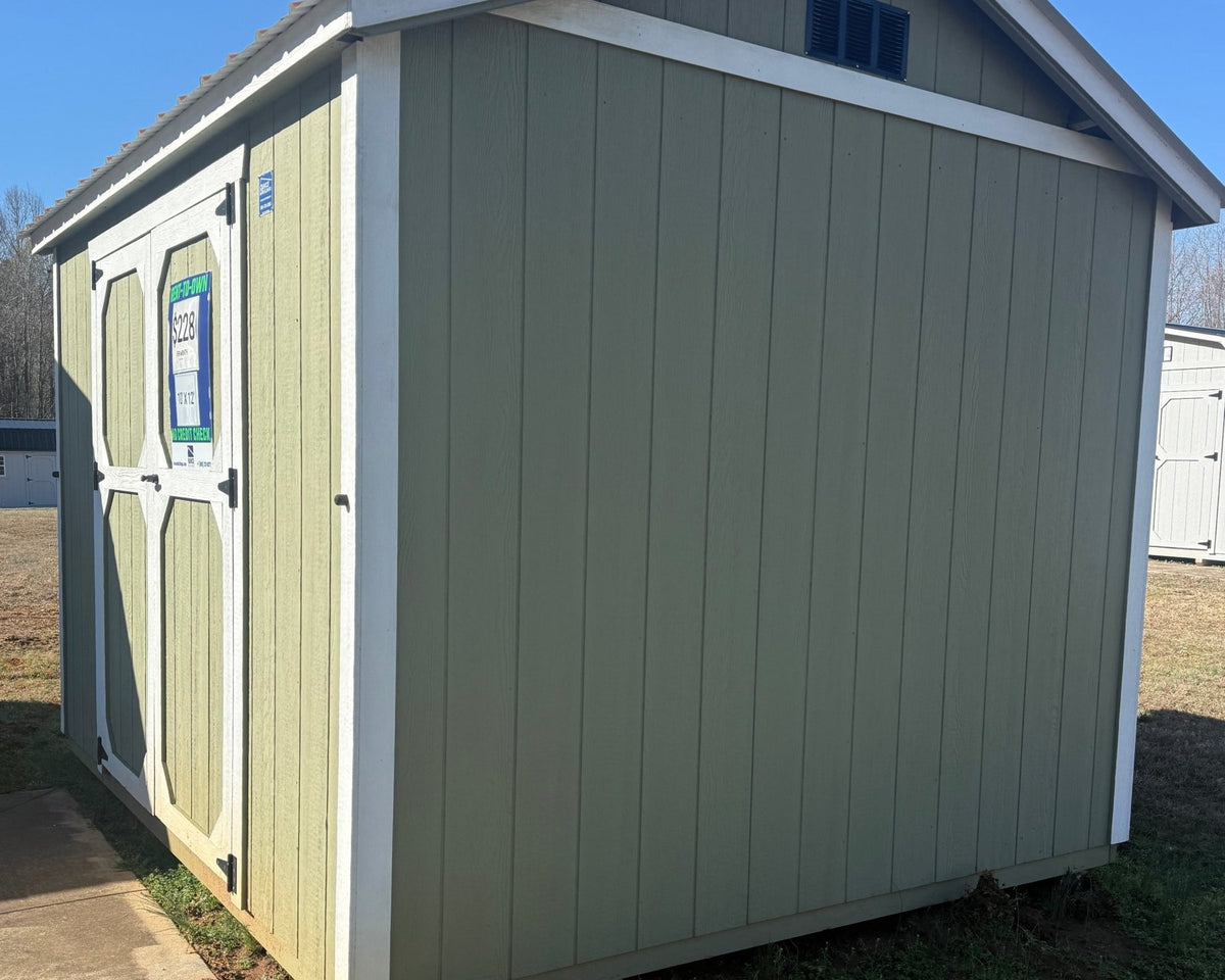 10 X 12 A - Frame Shed (SKU: OBSB003657FA1Q4J) Bunce Buildings OBSB003657FA1Q4J