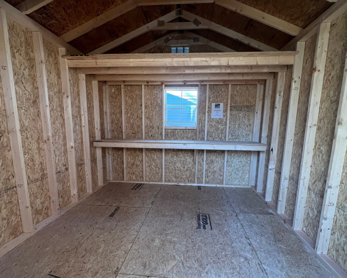 10 X 12 A - Frame Shed (SKU: OBCV - 25436) Bunce Buildings OBCV-25436