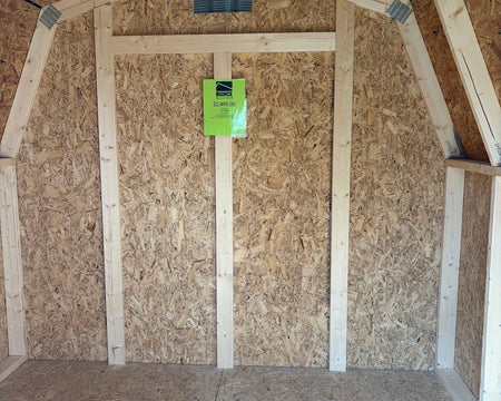 8 X 8 4' Wallbarn Shed (SKU: OBLR - 20132) Bunce Buildings OBLR-20132