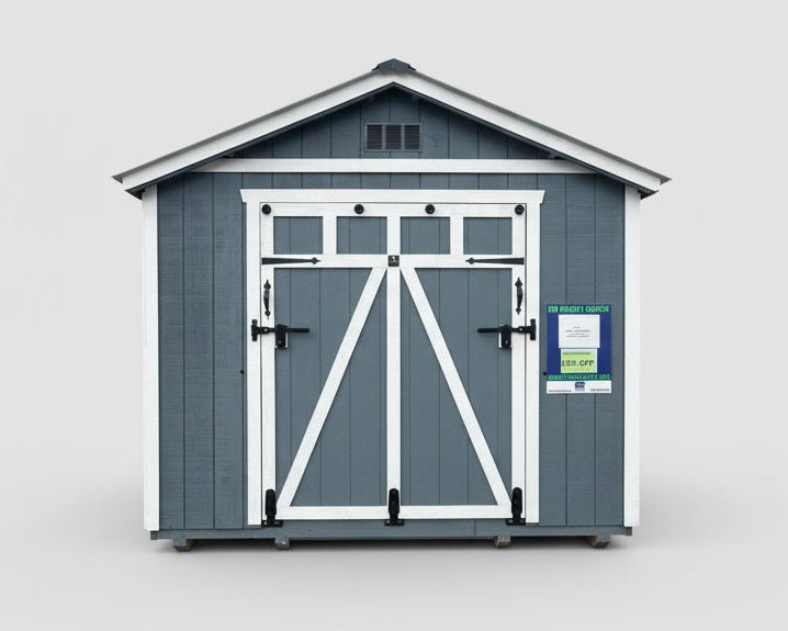 12 X 16 A - Frame Shed (SKU: OBDB - 21240) Bunce Buildings OBDB-21240