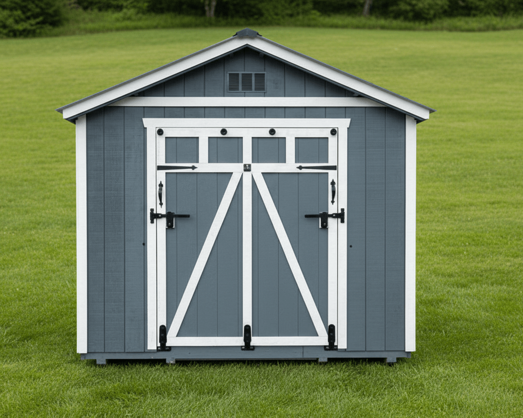 12 X 16 A - Frame Shed (SKU: OBDB - 21240) Bunce Buildings OBDB-21240