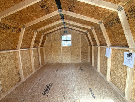 10 X 12 4' Wallbarn Shed (SKU: OBCH - 25965) Bunce Buildings OBCH-25965