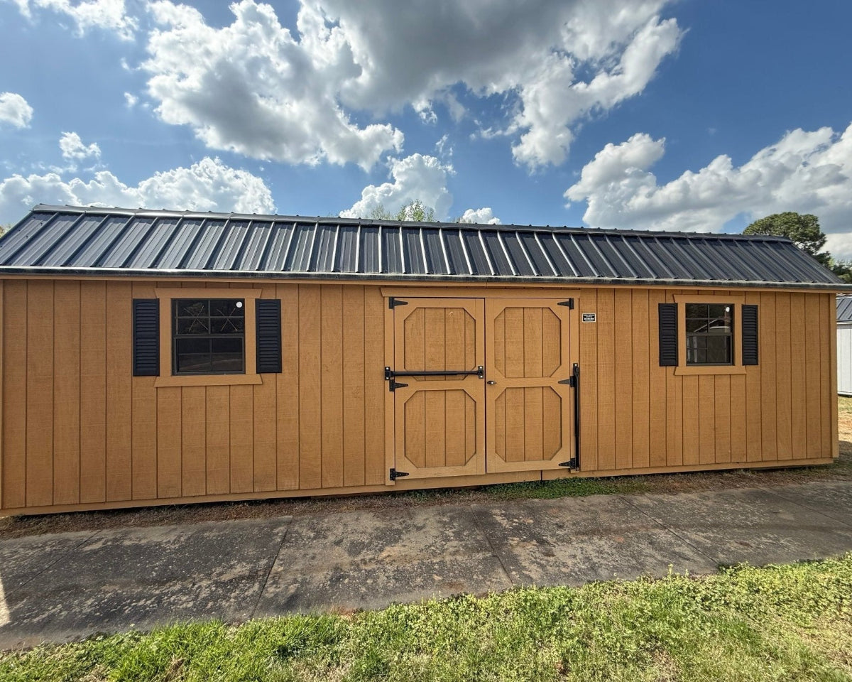 12 X 28 Amish Shed (SKU: OBMN000870NB2F1D) Bunce Buildings OBMN000870NB2F1D