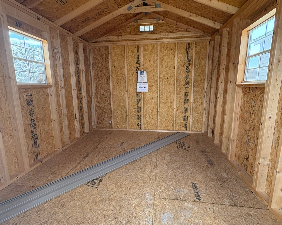 10 X 12 A - Frame Shed (SKU: OBSH - 24241) Bunce Buildings OBSH-24241