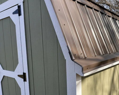 10 X 12 4' Wallbarn Shed (SKU: OBWS - 26181) Bunce Buildings OBWS-26181