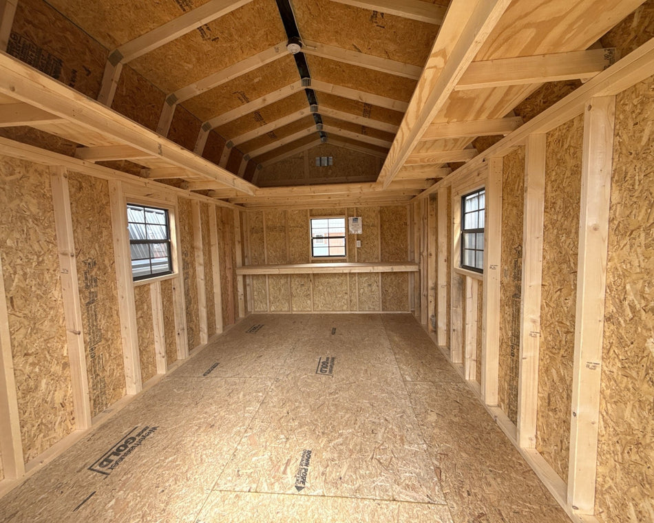 10 X 16 Amish Shed (SKU: OBLE - 26324) Bunce Buildings OBLE-26324