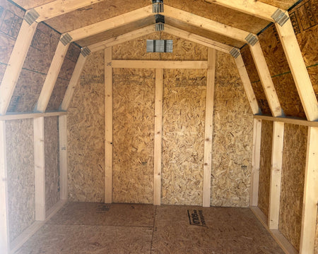 8 X 10 4' Wallbarn Shed (SKU: OBKP - 26150) Bunce Buildings OBKP-26150