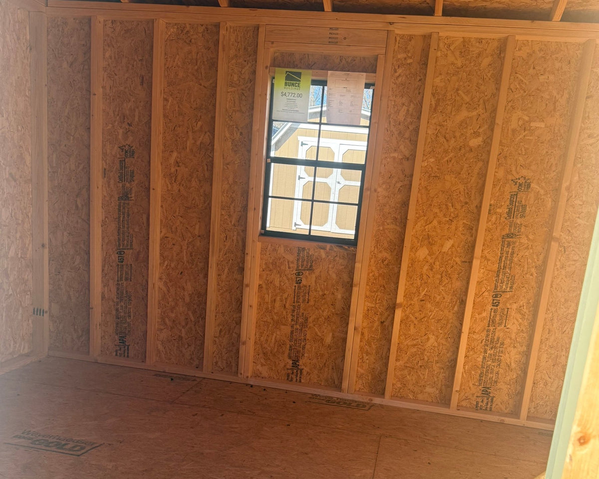 10 X 12 A - Frame Shed (SKU: OBSB003657FA1Q4J) Bunce Buildings OBSB003657FA1Q4J