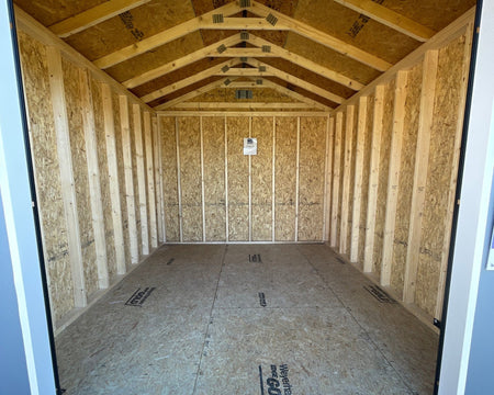 10 X 12 A - Frame Shed (SKU: OBLT - 25714) Bunce Buildings OBLT-25714