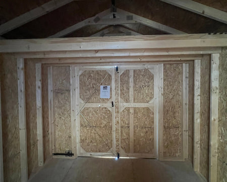 10 X 12 A - Frame Shed (SKU: OBCV - 25436) Bunce Buildings OBCV-25436
