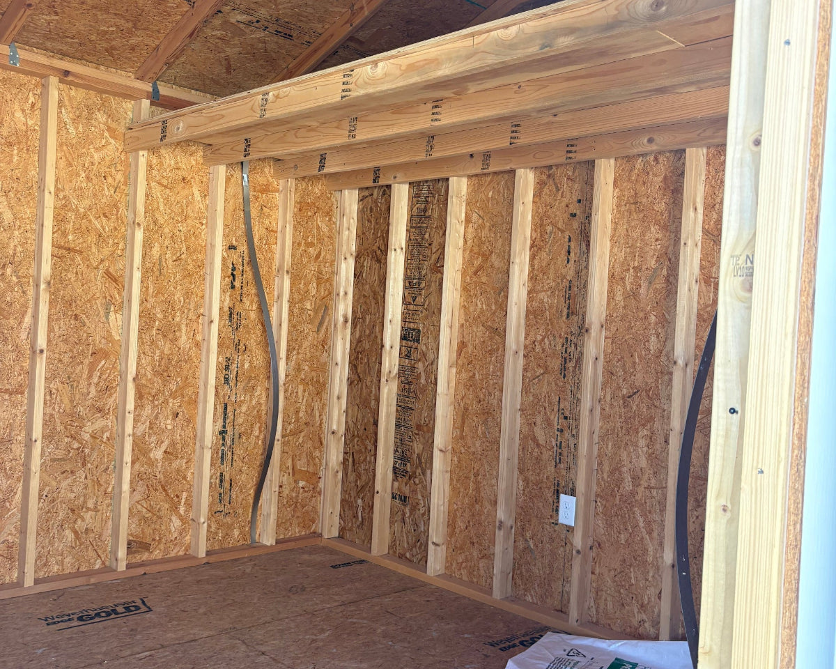 12 X 20 A - Frame Shed (SKU: OBSH000487LA3A4M) Bunce Buildings OBSH000487LA3A4M