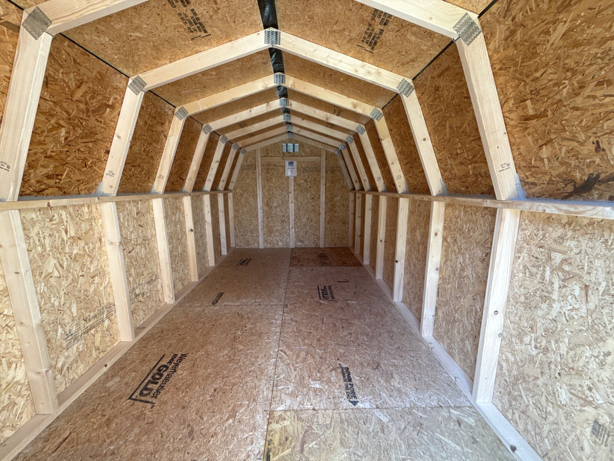 8 X 16 4' Wallbarn Shed (SKU: OBWS - 25924) Bunce Buildings OBWS-25924