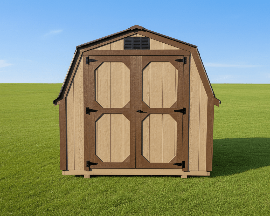 8 X 8 4' Wallbarn Shed (SKU: OBLR - 26077) Bunce Buildings OBLR-26077