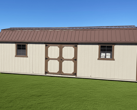 12 X 28 Amish Shed (SKU: OBVD - 25850) Bunce Buildings OBVD-25850