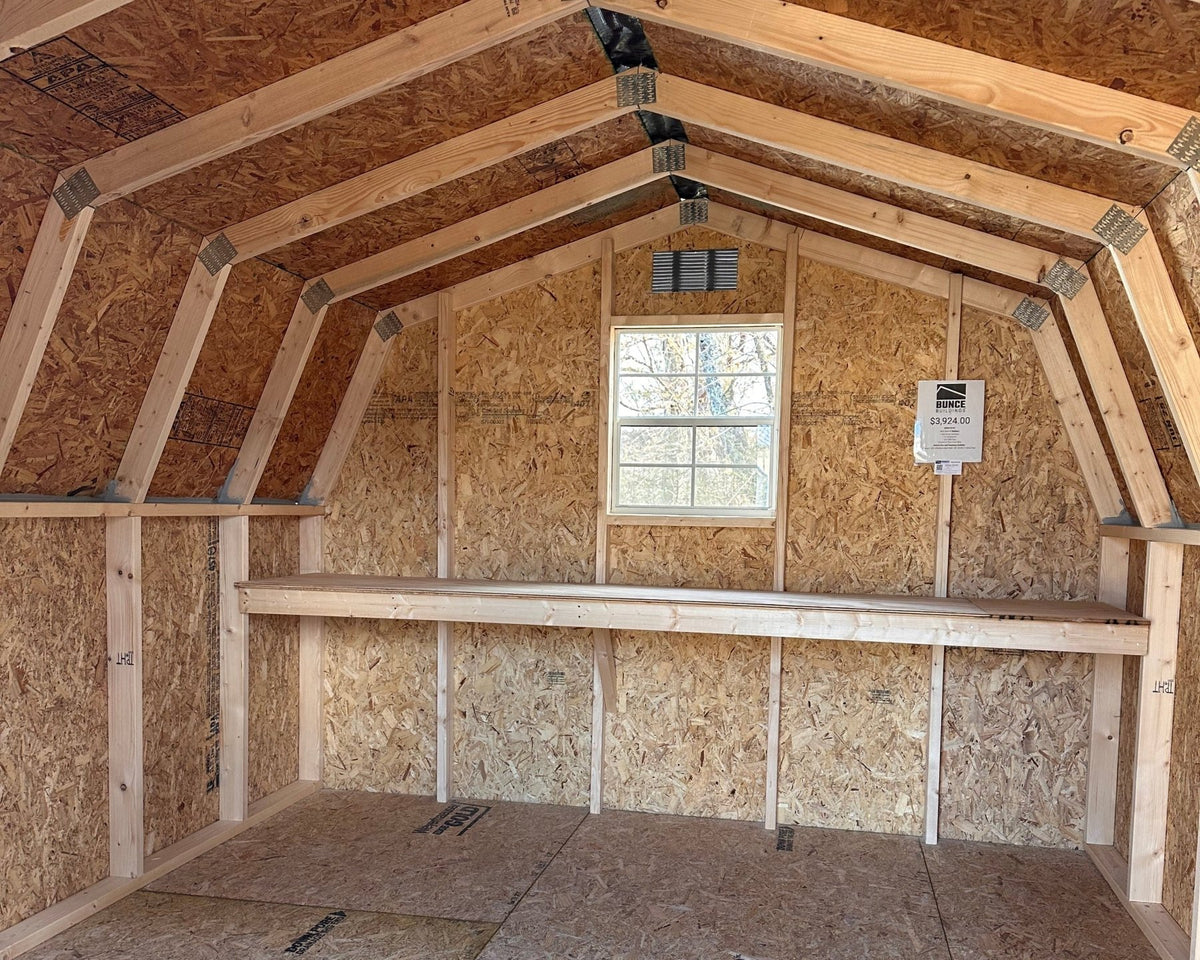 10 X 12 4' Wallbarn Shed (SKU: OBWS - 26181) Bunce Buildings OBWS-26181