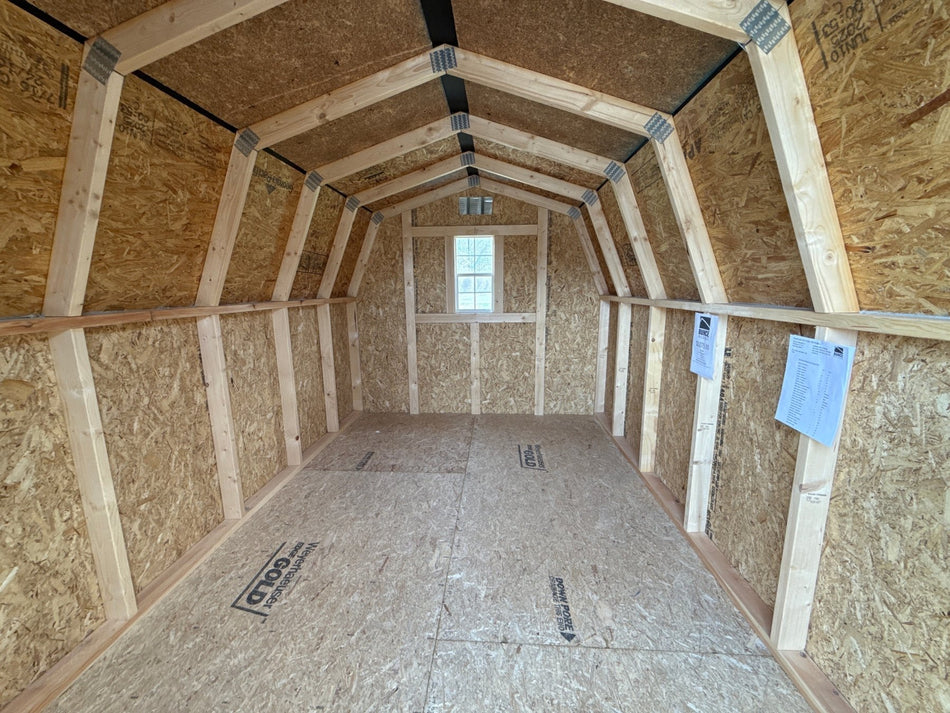 8 X 12 4' Wallbarn Shed (SKU: OBCH-24833)