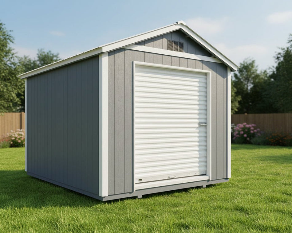10 X 12 A - Frame Shed (SKU: OBLT - 25714) Bunce Buildings OBLT-25714