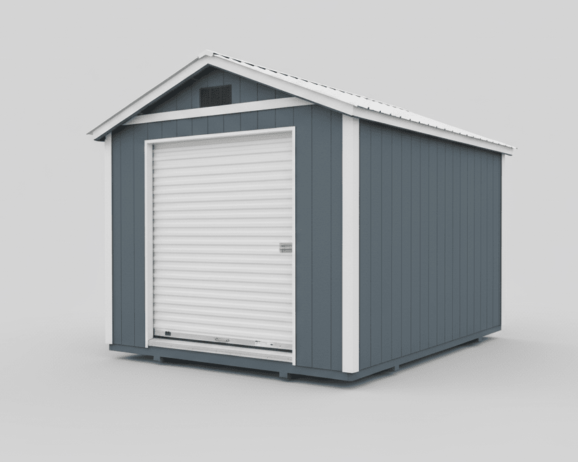 10 X 12 A - Frame Shed (SKU: OBLT - 25714) Bunce Buildings OBLT-25714