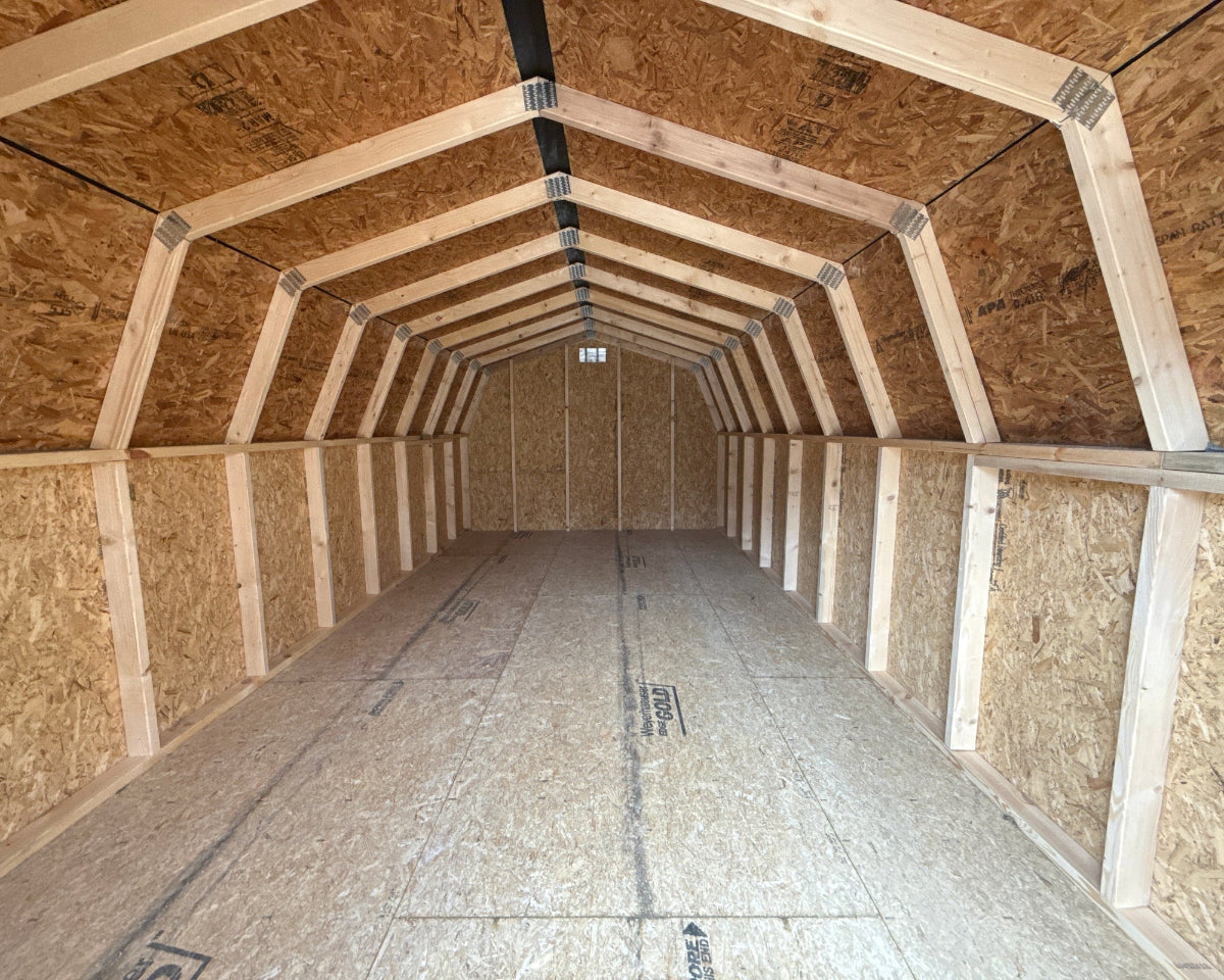 10 X 20 4' Wallbarn Shed (SKU: OBNW - 24516) Bunce Buildings OBNW-24516