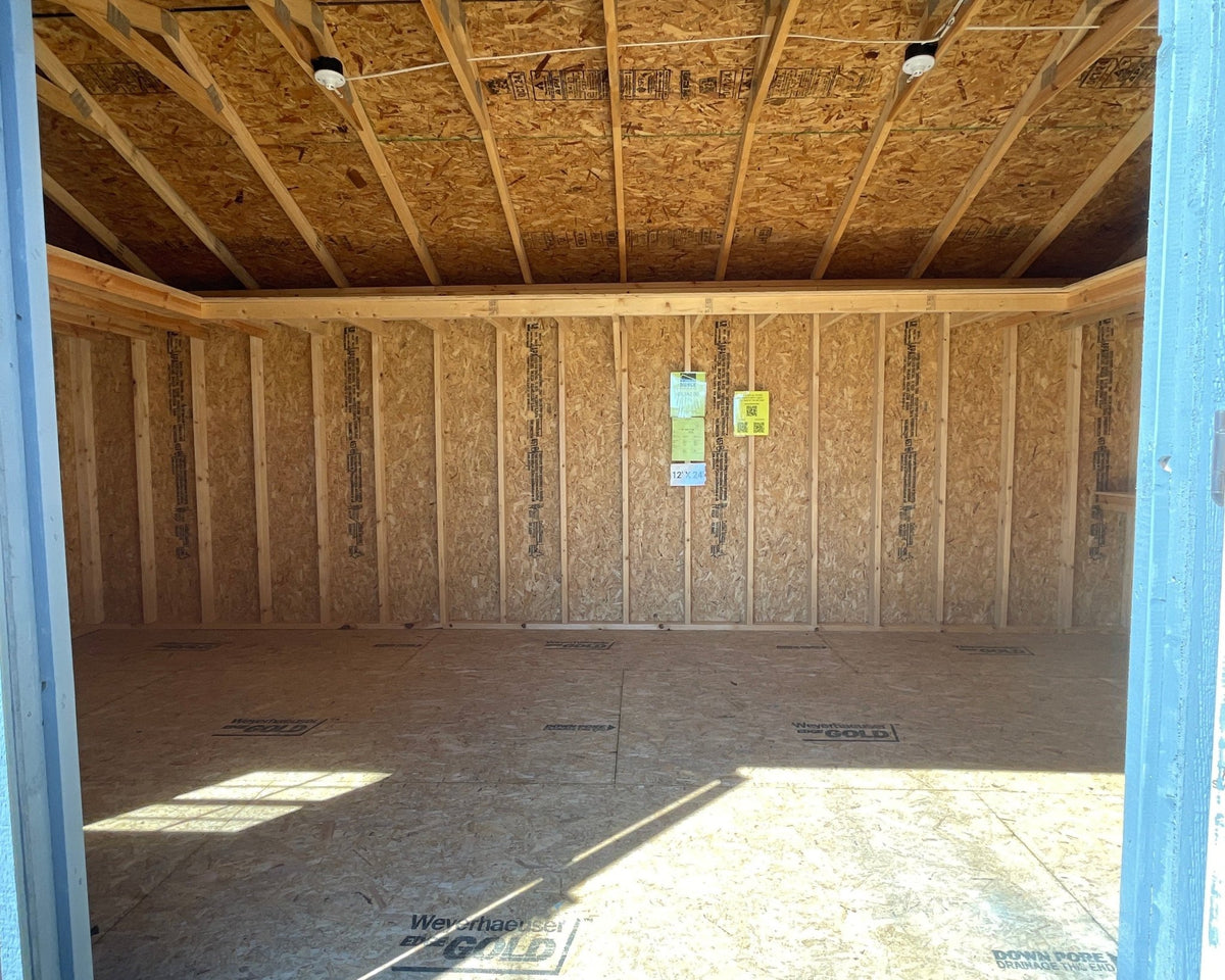 12 X 24 A - Frame Shed (SKU: OBRH - 23485) Bunce Buildings OBRH-23485