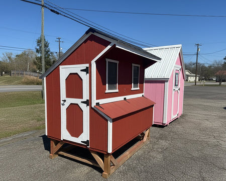 5 X 8 Chicken Coop (SKU: OBVD - 23739) Bunce Buildings OBVD-23739