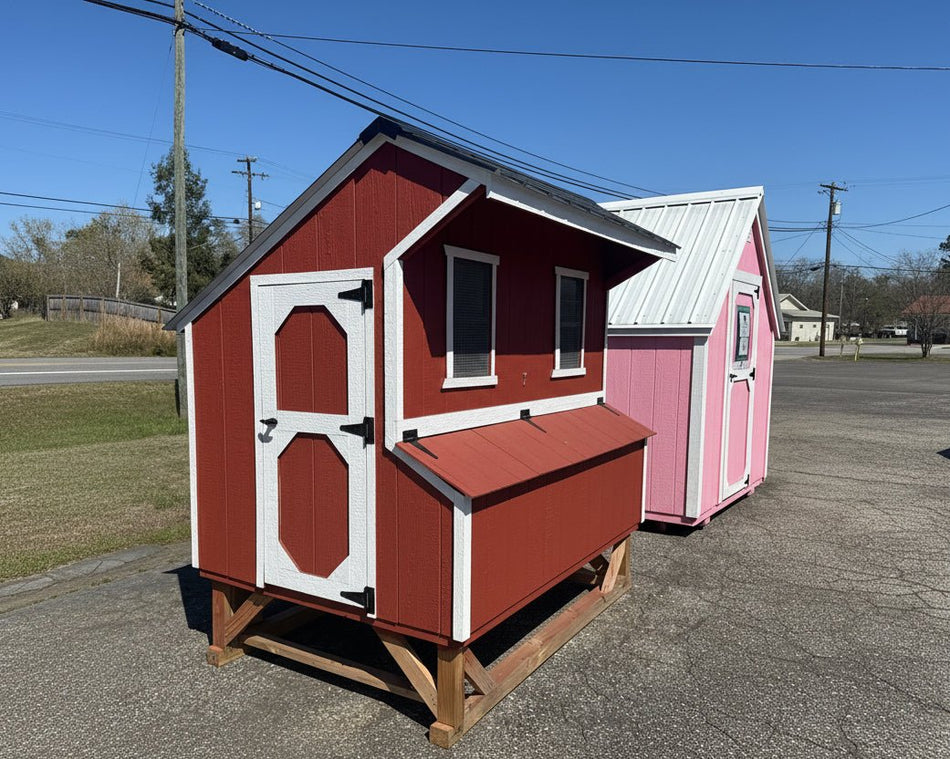 5 X 8 Chicken Coop (SKU: OBVD - 23739) Bunce Buildings OBVD-23739