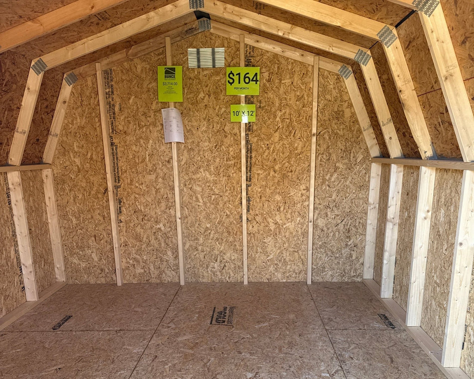 10 X 12 4' Wallbarn Shed (SKU: OBSB - 23309) Bunce Buildings OBSB-23309