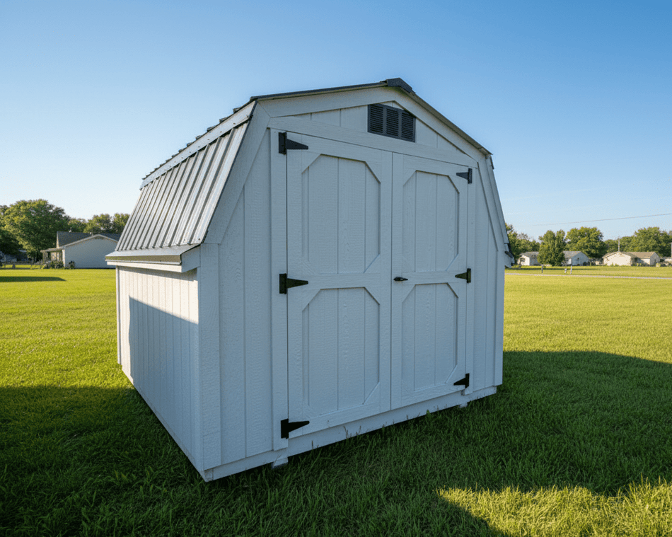 8 X 12 4' Wallbarn Shed (SKU: OBNW - 25745) Bunce Buildings OBNW-25745