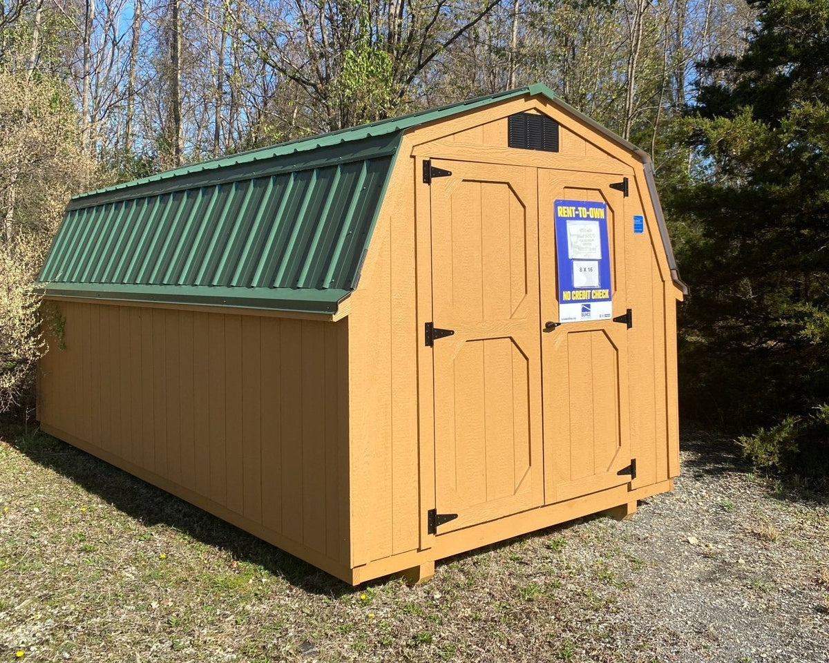 8 X 16 4' Wallbarn Shed (SKU: OBDB - 25948) Bunce Buildings OBDB-25948