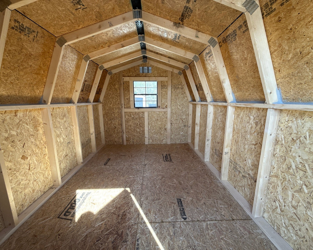 8 X 12 4' Wallbarn Shed (SKU: OBSD - 26316) Bunce Buildings OBSD-26316